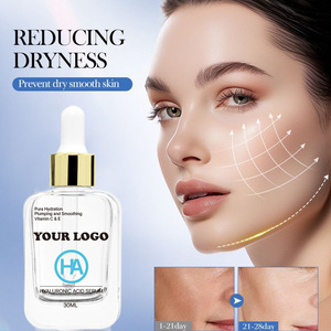 Ácido hialurónico para todas las pieles OEM + suero facial B5 no graso hidratante y blanqueador reparación antienvejecimiento Ácido Kójico belleza brillo modelo - Product Image 1