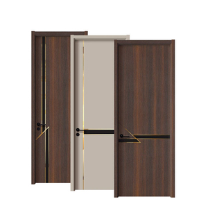 Porte en bois massif avec cadre, <span class=keywords><strong>vente</strong></span> chaude d'usine, porte en bois moderne de haute qualité en MDF/HDF pour maisons et chambres d'hôtel - Product Image 3