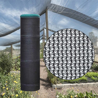 Filet d'ombrage mono noir sur mesure pour serre agricole 2*50m 3*50m 4*50m Prix au mètre carré