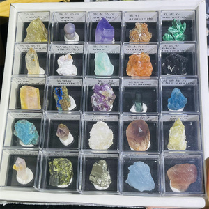 Bán buôn đá quý tự nhiên thô hộp Pha Lê Mẫu Aquamarine hộp cho món quà - Product Image 1