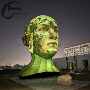 Quảng cáo bơm hơi cao 6 mét được thiết kế mới cho các sự kiện theo chủ đề Công nghệ hoặc lễ hội âm nhạc - Product Image 1