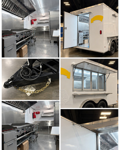 Remorque à hamburgers de qualité, camion de restauration personnalisé, homologué DOT VIN CE, restaurant mobile - Product Image 5