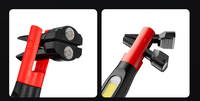 Lampe de travail LED magnétique IP65 1000LM, lampe torche rechargeable avec aimant puissant et crochet pour réparation automobile et travaux de construction