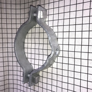 Spécialisé pour l'utilisation photovoltaïque, pince de serrage pour câble électrique <span class=keywords><strong>en</strong></span> fer plat galvanisé à chaud avec clips de <span class=keywords><strong>fixation</strong></span> double face - Product Image 4