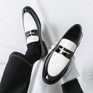 Chaussures pour hommes en cuir de vachette de première qualité 2025 - Respirantes, imperméables, durables, chaussures habillées formelles rembourrées pour les occasions formelles - Product Image 6