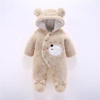 Combinaisons pour bébés unisexes en gros, pyjamas pour nouveau-nés, combinaisons pour bébés garçons et filles en spandex/coton pour l'hiver