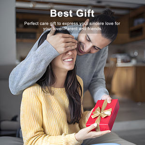 Masker terapi listrik pintar, anti Penuaan, TERAPI leher wajah, lampu led inframerah merah biru, terapi, nirkabel, untuk wajah jerawat - Product Image 4