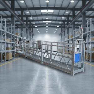 Plateforme de levage suspendue CE ISO pour travaux en hauteur / Chariot élévateur pour nettoyage de façades ZLP630/ZLP800/Z - Product Image 1