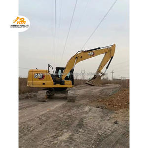 เครื่องขุดแบบใช้ระบบไฮดรอลิกหนอนผีเสื้อ320ตัว320DL 320D 320C แมว320GC รถขุดมือสอง - Product Image 1