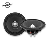 Haut-parleur de milieu de gamme de voiture de 6.5 pouces 4 Ω-Conception de balle de conducteur de compression en néodyme de 200W max avec cadre en aluminium