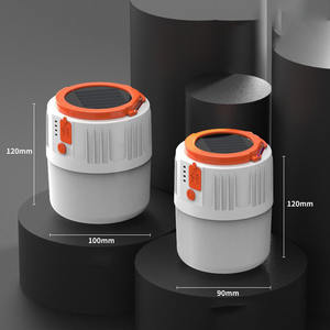 مصباح تخييم يعمل بالطاقة الشمسية وقت تشغيل طويل 72 ساعة مع عرض طاقة رقمي 1000LM مصباح خيمة مخيم الطوارئ - Product Image 2