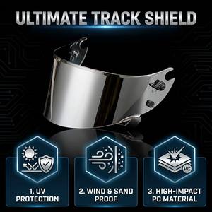 Nouveau casque de moto <span class=keywords><strong>Shark</strong></span> Race R Pro <span class=keywords><strong>GP</strong></span> avec visière PC de remplacement, protection intégrale anti-UV - Product Image 3