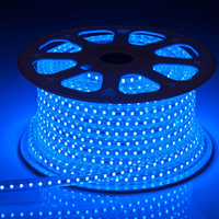 Haute tension led bande jaune ambre blanc étanche SMD5050 Lumière Source Flexible 100ft 50m 100m /roll rgb led lights bande