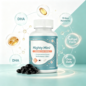 Integratori Prenatali in Softgel a Marchio Privato, Metilfolato e DHA <span class=keywords><strong>per</strong></span> Donne in Gravidanza, Kosher Senza Glutine Non-OGM 90 capsule - Product Image 6