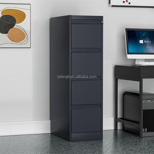 Modern 4-Drawer Vertical Steel <b>File</b> <b>Cabinet</b> High Quality <b>for</b> Office Workshop Direct Factory <b>Sale</b>. <b>for</b> Bedroom Kitchen School Use - Product Image 2