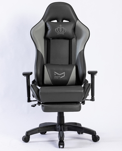 VANBOW <span class=keywords><strong>Chaise</strong></span> pivotante ergonomique <span class=keywords><strong>pour</strong></span> grands et grands adultes <span class=keywords><strong>Chaise</strong></span> de jeu avec repose-pieds <span class=keywords><strong>Chaise</strong></span> d'ordinateur confortable - Product Image 2