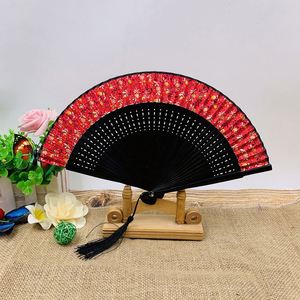 Abanicos de Bambú Hechos a Mano para Mujer, Pequeños, de Tela, Venta al Por Mayor - Product Image 5