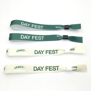 Braccialetti Personalizzati in Tessuto Ecologico Colorati con Stampa a Trasferimento Termico, Logo Personalizzato OEM per Eventi, Festival Musicali, Feste e Promozioni - Product Image 4