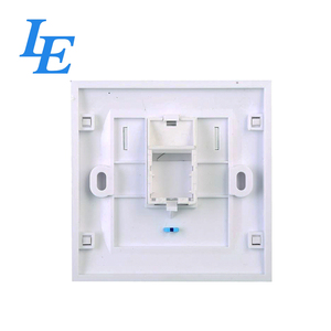 1 Port 86X86mm Cat6 Faceplate RJ45 RJ11 Telecom Parts for <b>Telecommunication</b> Applications - Product Image 2