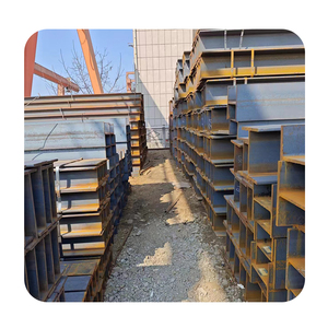 ASTM A572 S235/S355 H/I vigas H viga de ferro laminados a quente para construção civil em forma de H seção de aço para estrutura de aço - Product Image 1