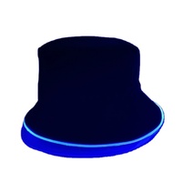 Chapeau Bob LED Vert Lumineux pour Hommes et Femmes – Accessoire Néon pour Festival et Soirée Rave