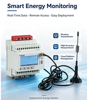 Medidor de Energía Inalámbrico IoT Acrel ADW300, Compatible con MQTT/TCP, Monitoreo Remoto para Gabinetes de Distribución, Centro de Datos, LCD, Modbus-rtu