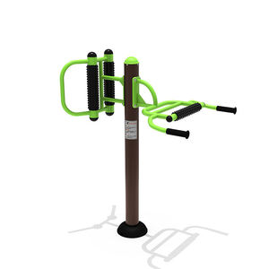 Barres parallèles en acier galvanisé pour entraînement en plein air, équipement de fitness écologique pour adultes - Product Image 4