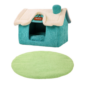New style pet house, small and medium-sized kennel, <b>cat</b> and dog kennel, autumn and winter warm dog house, cross-border - Product Image 5