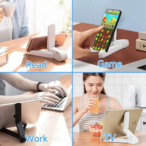 Màn Hình Di Động Máy Tính Bảng Đứng Có Thể Gập Lại Máy Tính Để Bàn Đứng Có Thể Điều Chỉnh Góc Máy Tính Bảng Điện Thoại Chủ Đối Với Kindle <span class=keywords><strong>iPad</strong></span> Pro Air Mini Iphone - Product Image 6