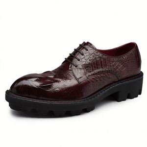 Chaussures de sécurité professionnelles légères et respirantes en cuir à lacets avec semelle en caoutchouc antidérapante pour l'automne - Product Image 2