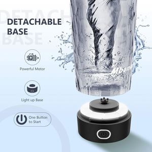 2025 New Sports Blender Cup Portable <b>Electric</b> Blender Cup with Magnetic Phone Holder Plastic Water Cup with Customized Logo - Product Image 5