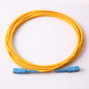 Sc/Upc-Sc/Upc Sm-3mm Cabo de Jumper de Fibra Óptica Única Fibra Óptica Preço Cabo