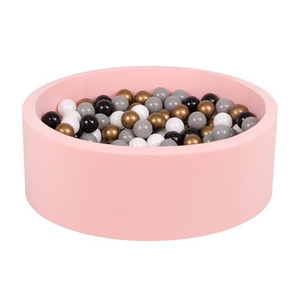 Foldable <strong>Soft</strong> Play Ball <strong>Pit</strong> for Toddlers Thick Foam Covered with <strong>Soft</strong> Milk Fiber 200 Balls Toddlers' Kiddie Playpen <strong>Pool</strong> Set - Product Image 4