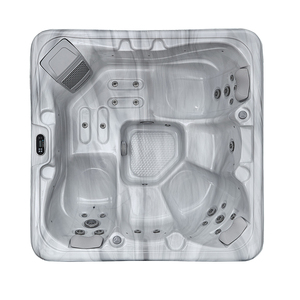 Bañera de Hidromasaje para Exteriores con Control Balboa, 34 Jets, 7 Colores LED, Esterilización con Ozono, Diseño Moderno en Acrílico para Uso en Exteriores y Gimnasios - Product Image 3