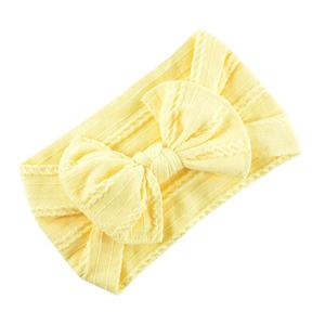 ที่คาดผมไนลอนสำหรับเด็กยืดหยุ่นโบว์อ่อนมากสไตล์ใหม่ยุโรปและอเมริกาขายส่ง - Product Image 3