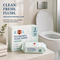 Lingettes lavables pour l'hygiène intime, non parfumées, avec couvercles refermables, pour le nettoyage personnel, développement de formules OEM ODM