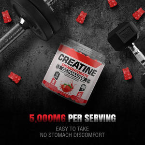 All'ingrosso diretta Amazon OEM Private Label creatina monoidrato integratori gommosi vendita calda nutrizione sportiva per adulti - Product Image 5