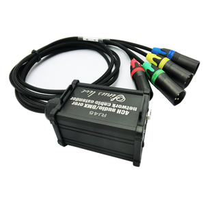 <span class=keywords><strong>Cable</strong></span> extensor 4 CH XLR macho hembra 3-5pin con <span class=keywords><strong>Cable</strong></span> Dmx a RJ 45 RJ45 conector adaptador de red <span class=keywords><strong>Cable</strong></span> proyector micrófono - Product Image 3