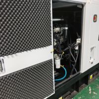 Générateur diesel silencieux Perkin 80 KVA 64 KW, production d'électricité, démarrage automatique, centrale électrique diesel industrielle