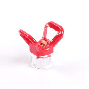 Buse en acier inoxydable Huiyan pour machines de peinture au pistolet avec joint NBR, longueur et trajectoire personnalisables - Product Image 3