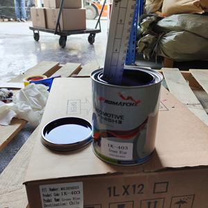 مدعم عالي الصلابة عالي السطوع تغطية جيدة طلاء تلقائي 1K Basecoat أخضر لون أزرق لإعادة تشطيب هيكل السيارة - Product Image 6