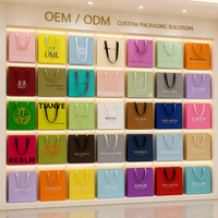 Sac de transport personnalisé avec poignée en ruban, logo imprimé pour la promotion des salons professionnels, vente en gros