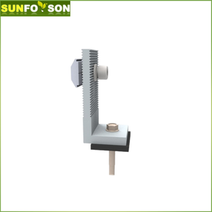 Soportes en L para Paneles Solares, Accesorios de Fijación Tipo L, <span class=keywords><strong>Precio</strong></span> al por Mayor, Abrazadera Tipo L para Montaje Solar en Techos de Lámina - Product Image 3