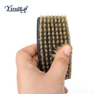 Yinste <b>Shoe</b> Brush Plastic Bristles For Leather <b>Shoes</b> Polishing <b>Waxing</b> Cleaning - Product Image 3