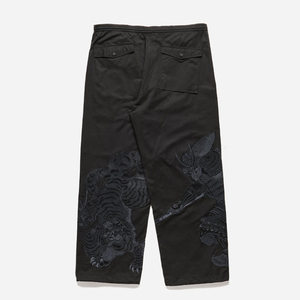 Pantalons décontractés pour hommes surdimensionnés OEM pantalons <span class=keywords><strong>parachute</strong></span> baggy tech verts armée personnalisés - Product Image 6