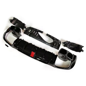 Ốp khuếch tán sau kiểu Barbus W213 tích hợp đèn, viền cản sau kèm ống xả cho Mercedes Benz <span class=keywords><strong>E</strong></span> <span class=keywords><strong>Class</strong></span> W213 - Product Image 1