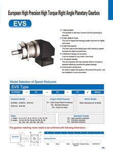 มอเตอร์เกียร์ทดรอบแบบ EVS Planetary Gearbox อัตราทด 1:3 1:5 1:10 1:15 1:20 1:25 1:50 1:100 - Product Image 4