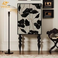 Nouvelle table d'entrée en bois massif de style chinois - Banc mural de style long - Comptoir décoratif pour la maison - Étagère de rangement pour le hall d'entrée