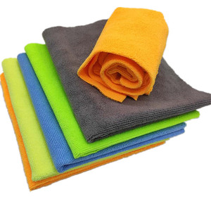 <span class=keywords><strong>Serviette</strong></span> de séchage pour voiture en polyester tricoté sans ourlet 40x40cm, écologique, absorbante, anti-enfants, pour usage domestique, personnalisation OEM/ODM - Product Image 6