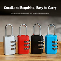 Cadenas à Code Numérique de Sécurité 4 Chiffres Haute Qualité avec Réinitialisation, Idéal pour Bagages, Sacs, Logos, Écoles, Gymnases, Hôtels et Utilisation Extérieure